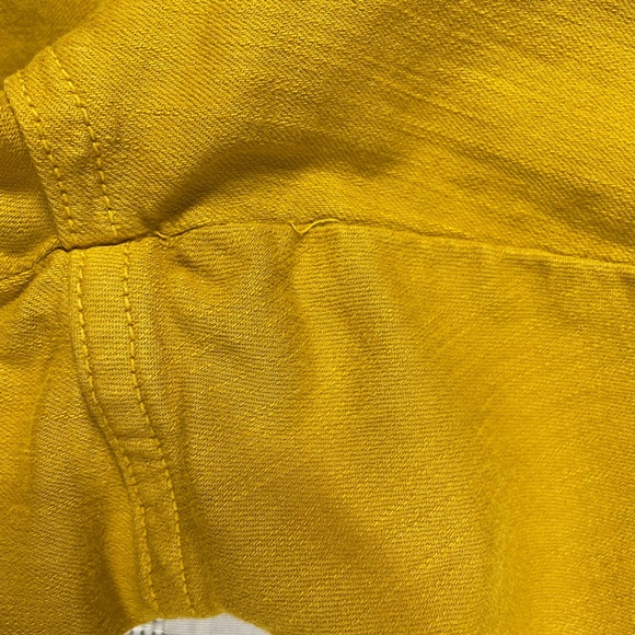 Karen Kane Mustard Yellow Skinny Pants Size 12 Made in USA Stretchy - Picture 10 of 15
